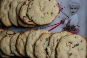 Receta cookies con chocolate y nuez